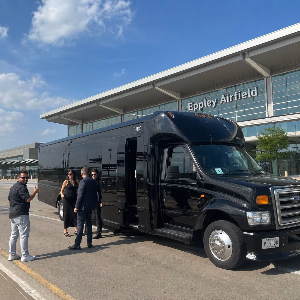 Rent a Bus to Eppley Airfield