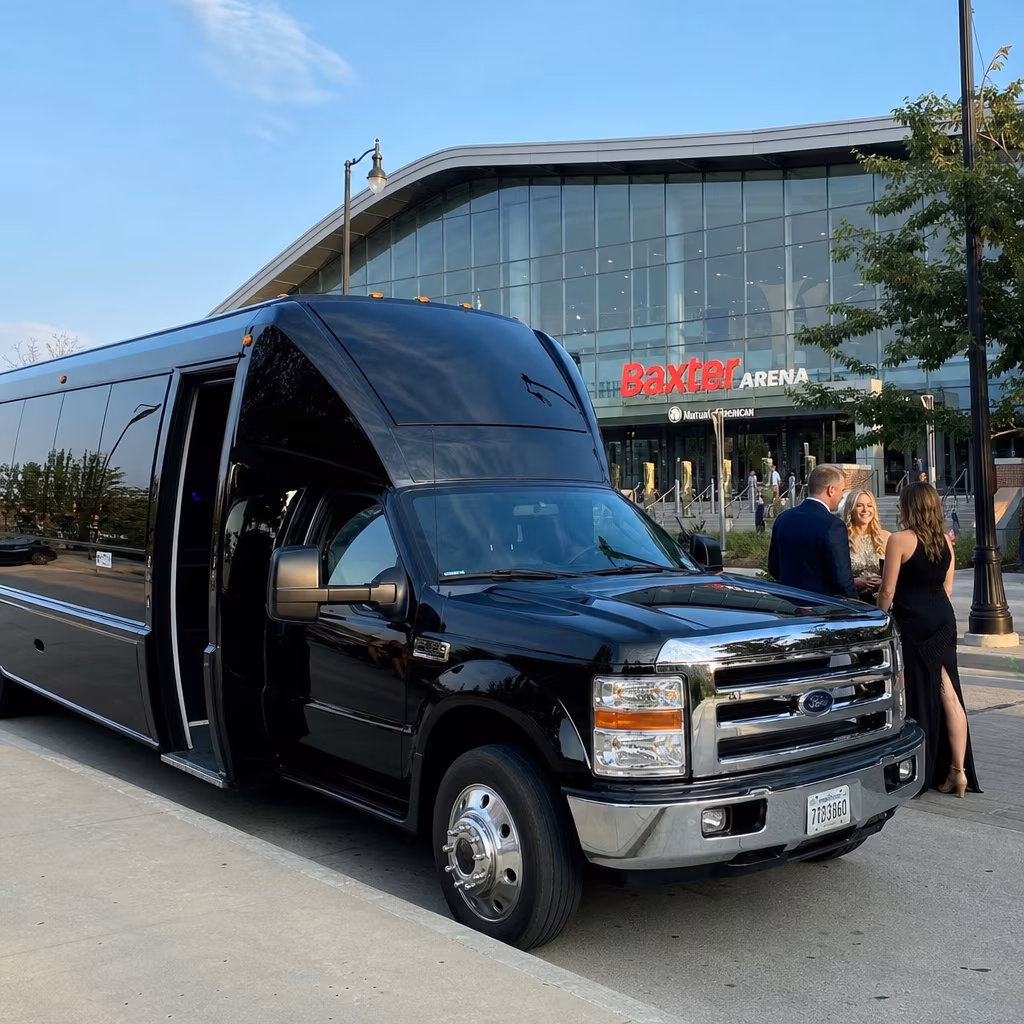 Rent a Bus to Baxter Arena Omaha