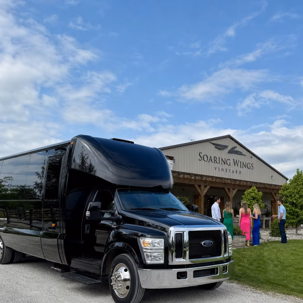 Rent a Bus to Soaring Wings Vineyard in Springfield