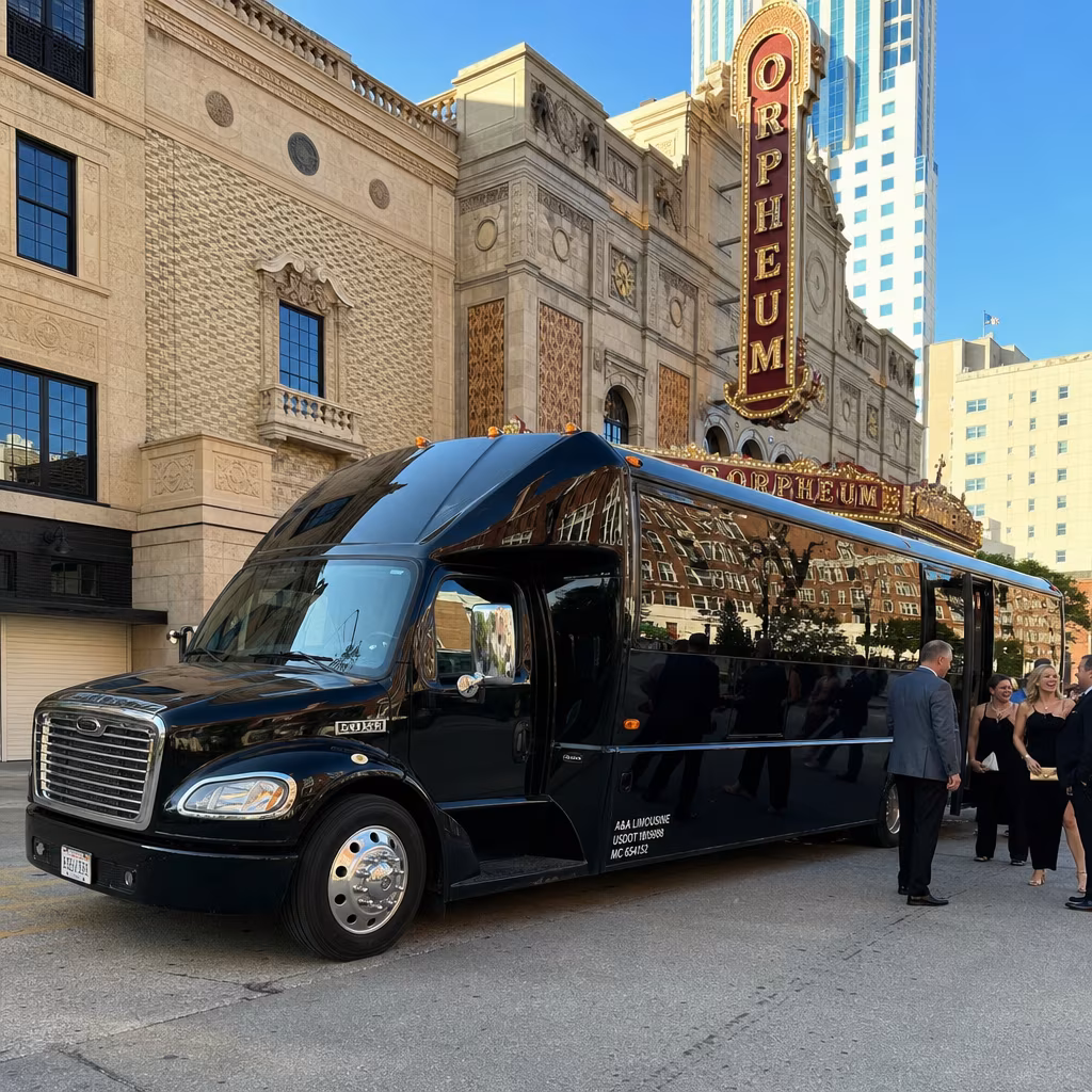 Rent a Bus to Orpheum Theater Omaha
