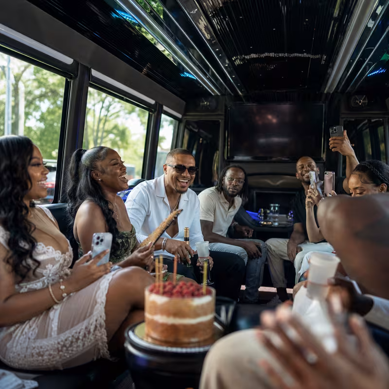 Omaha Birthday Transportation fleet vehicle