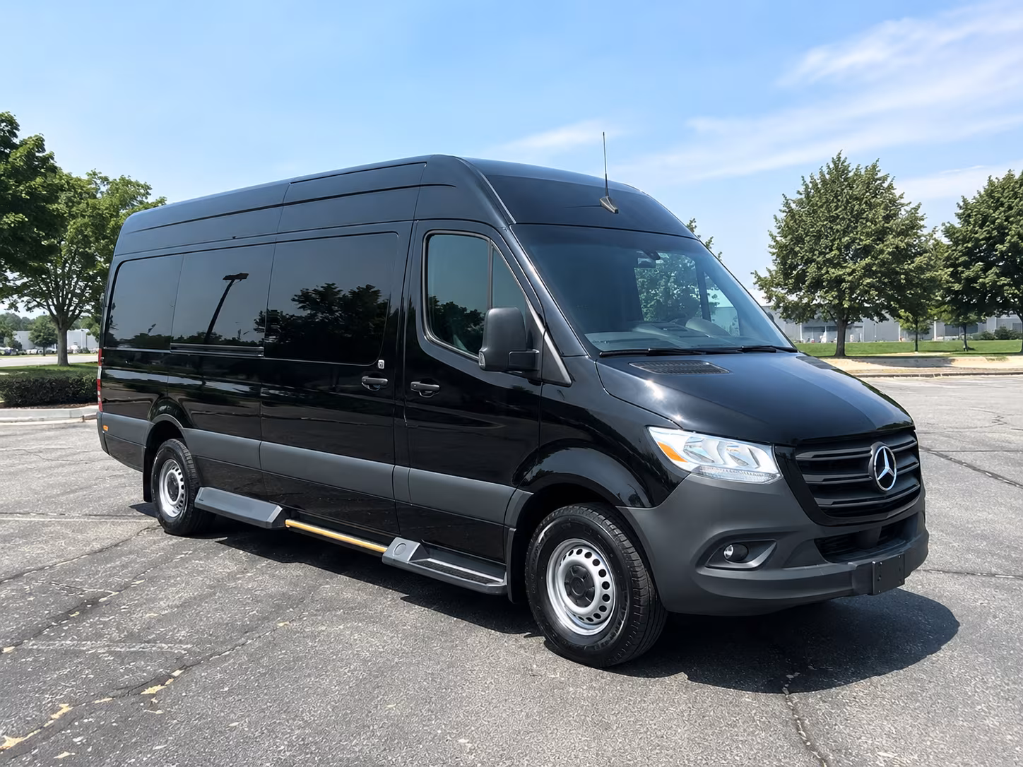 Omaha Airport Shuttle & Transportation party bus interior
