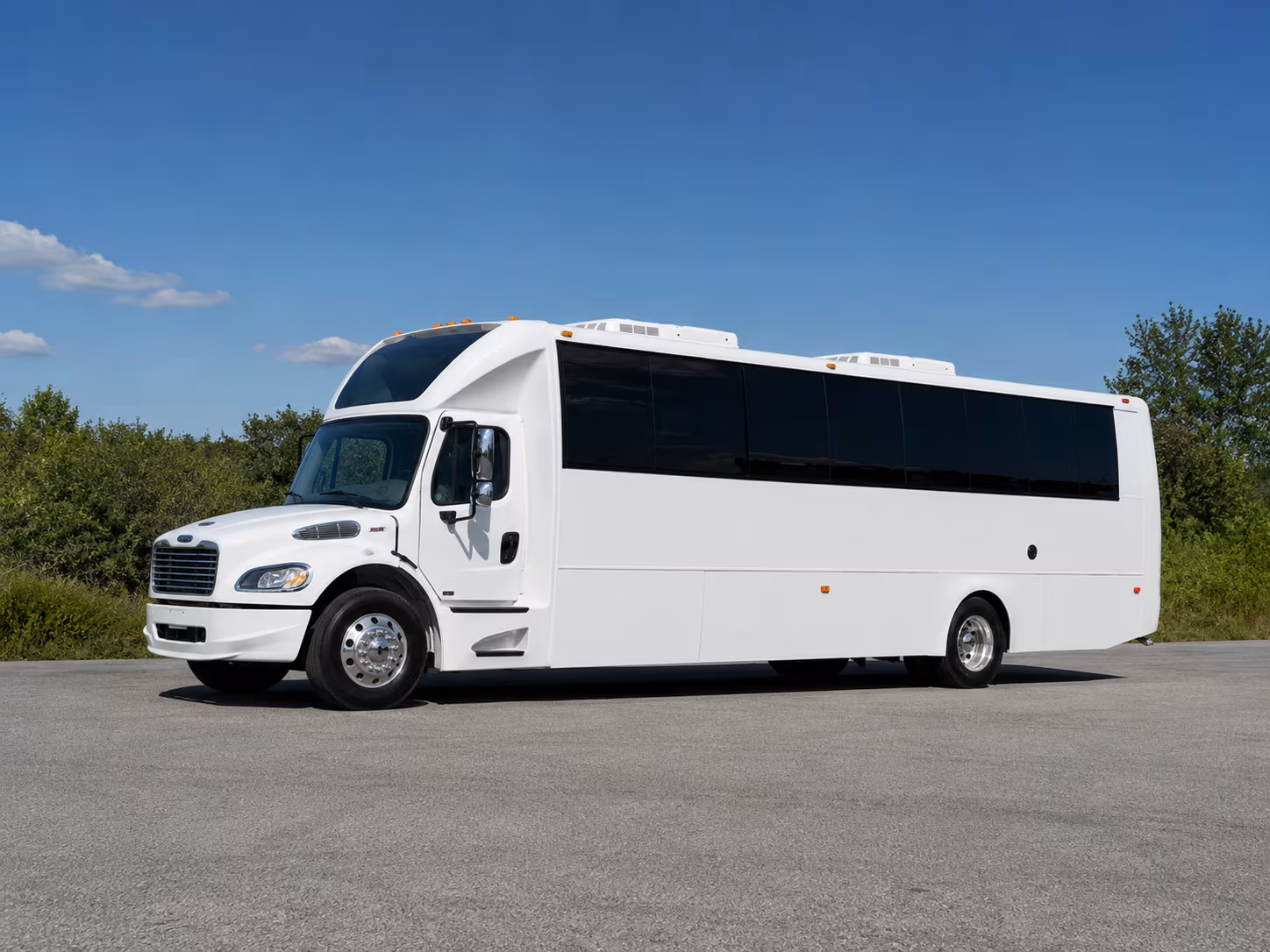 Omaha Concert & Music Festival Transportation party bus exterior