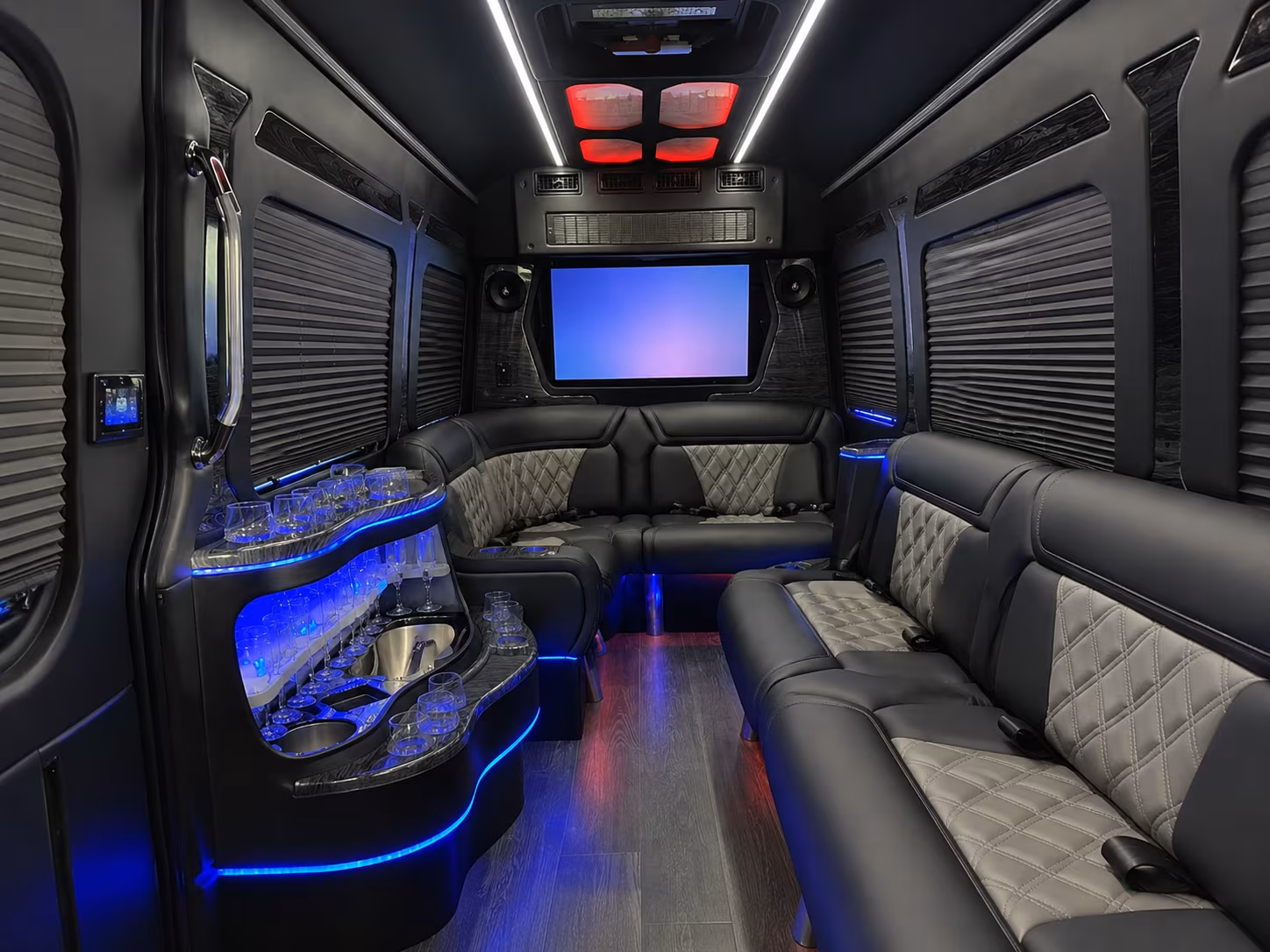 Omaha Corporate Transportation party bus exterior