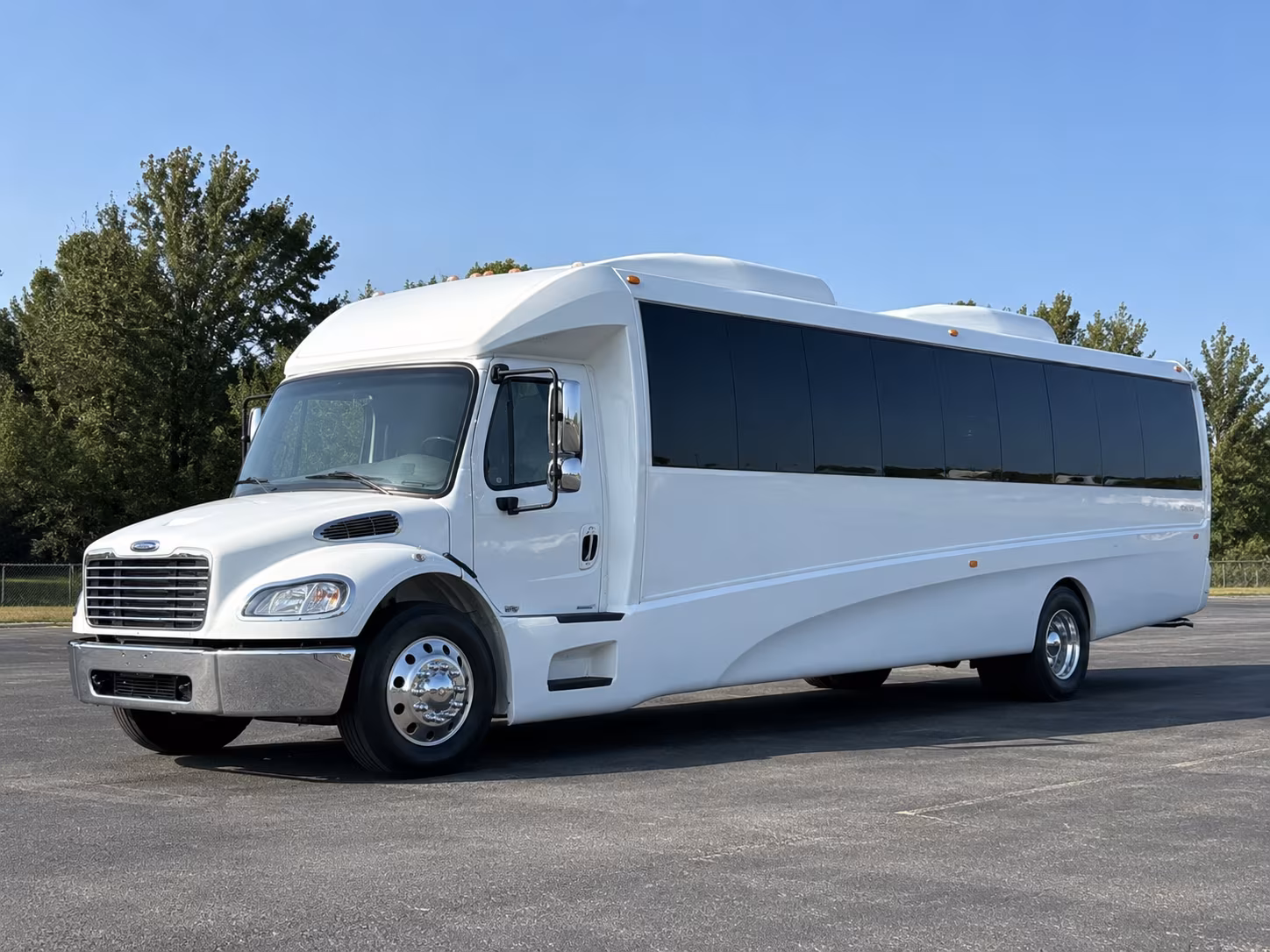 Omaha Private Event Transportation party bus exterior