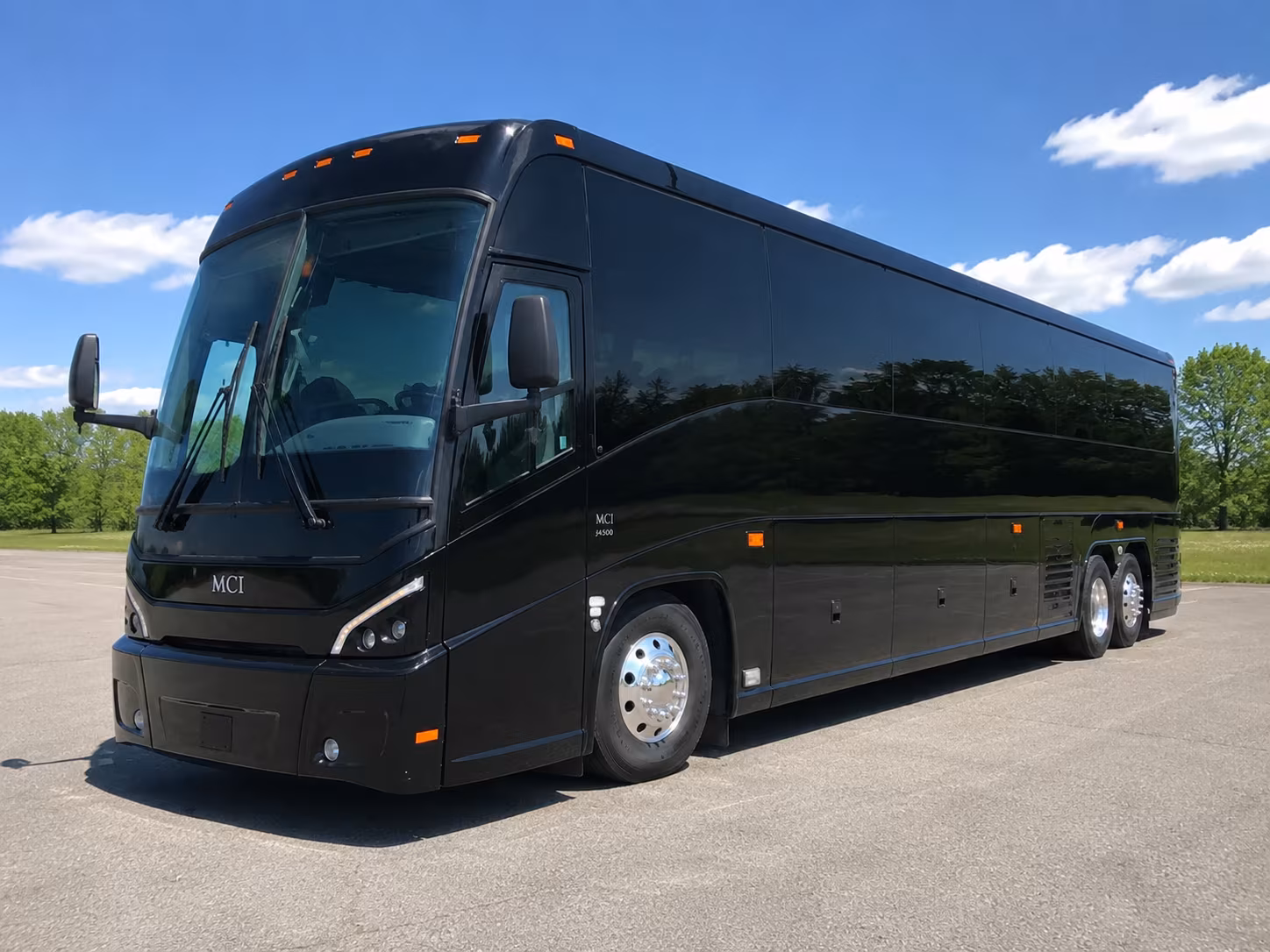 Omaha School Event Transportation party bus exterior
