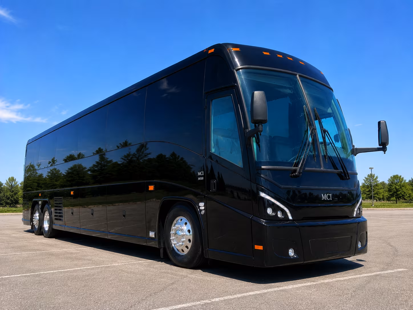 Omaha School Event Transportation party bus exterior