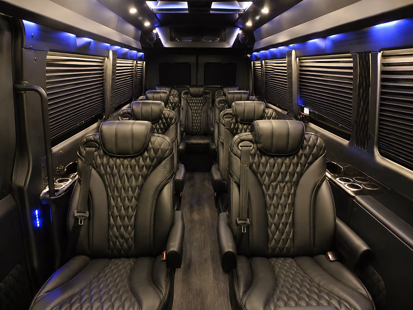 Omaha School Event Transportation party bus exterior