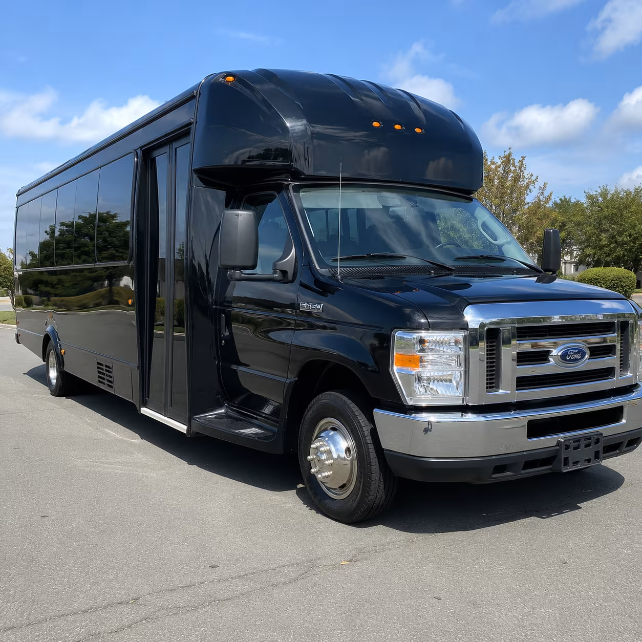 Omaha Sporting Event Transportation onboard seating