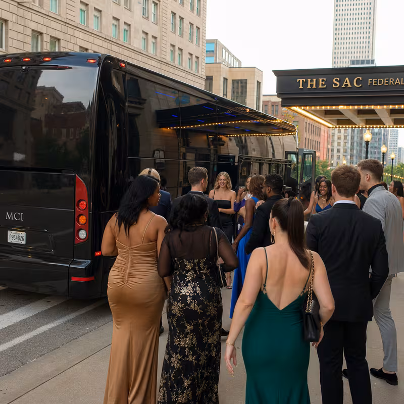 Private event transportation