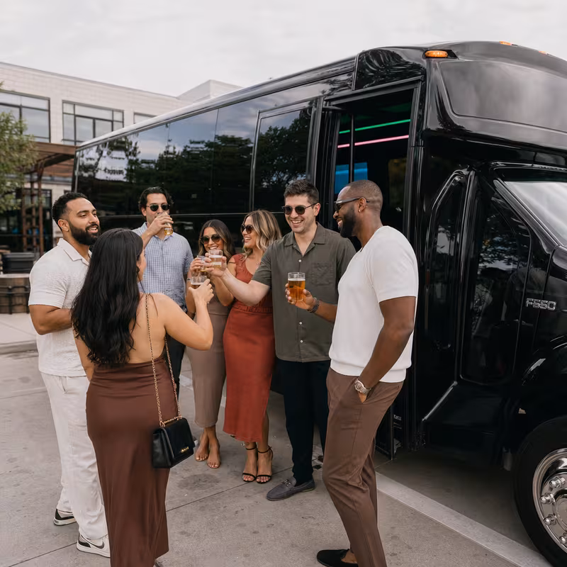 Omaha Winery & Brewery Tour Transportation fleet vehicle