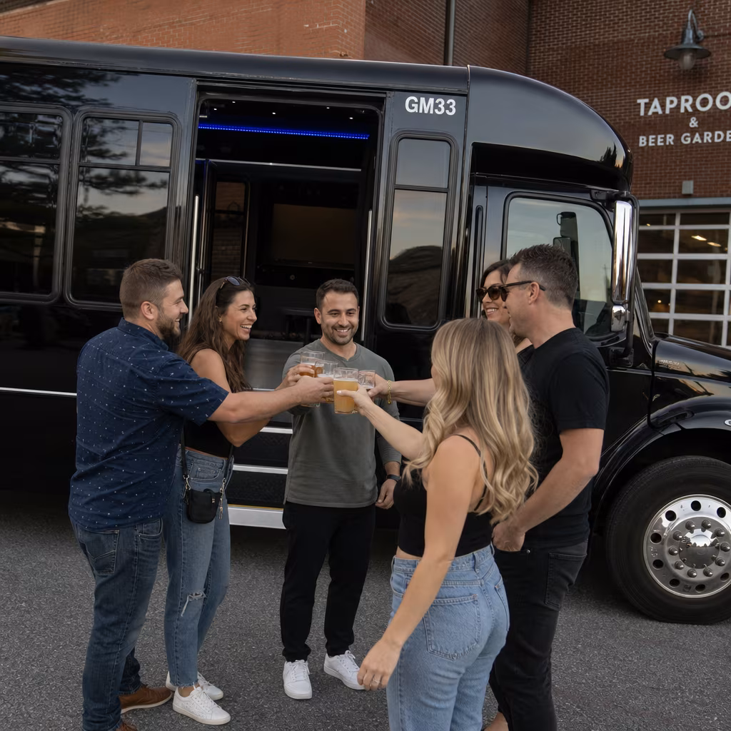 Omaha Winery Tour & Pub Crawl Transportation